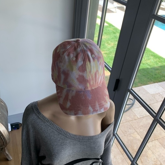 Madewell Canvas Baseball Cap in Tie-Dye Print - Picture 5 of 10